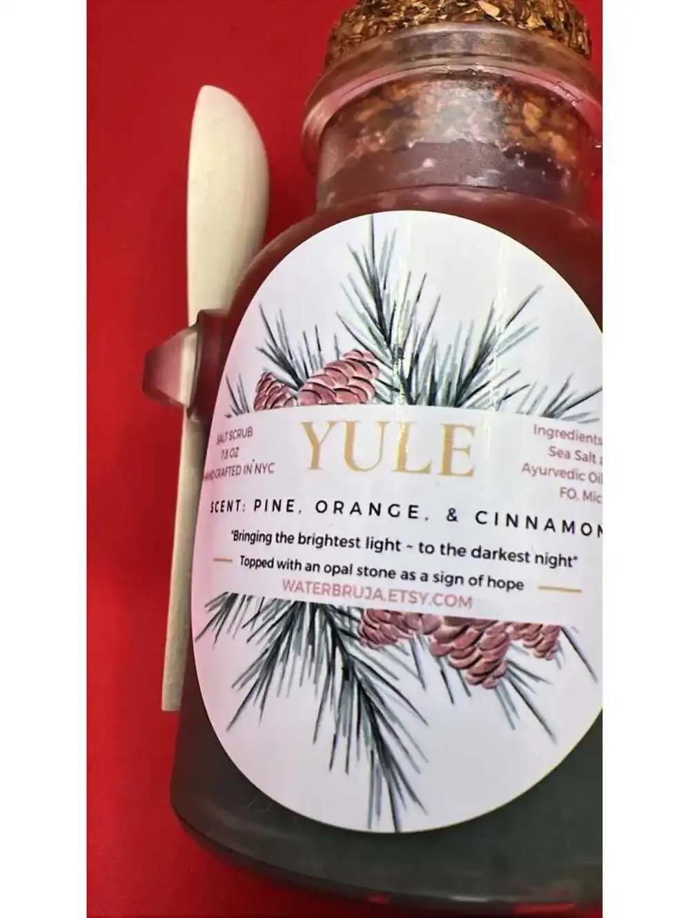 Yule Salt Scrub, Winter Holiday
